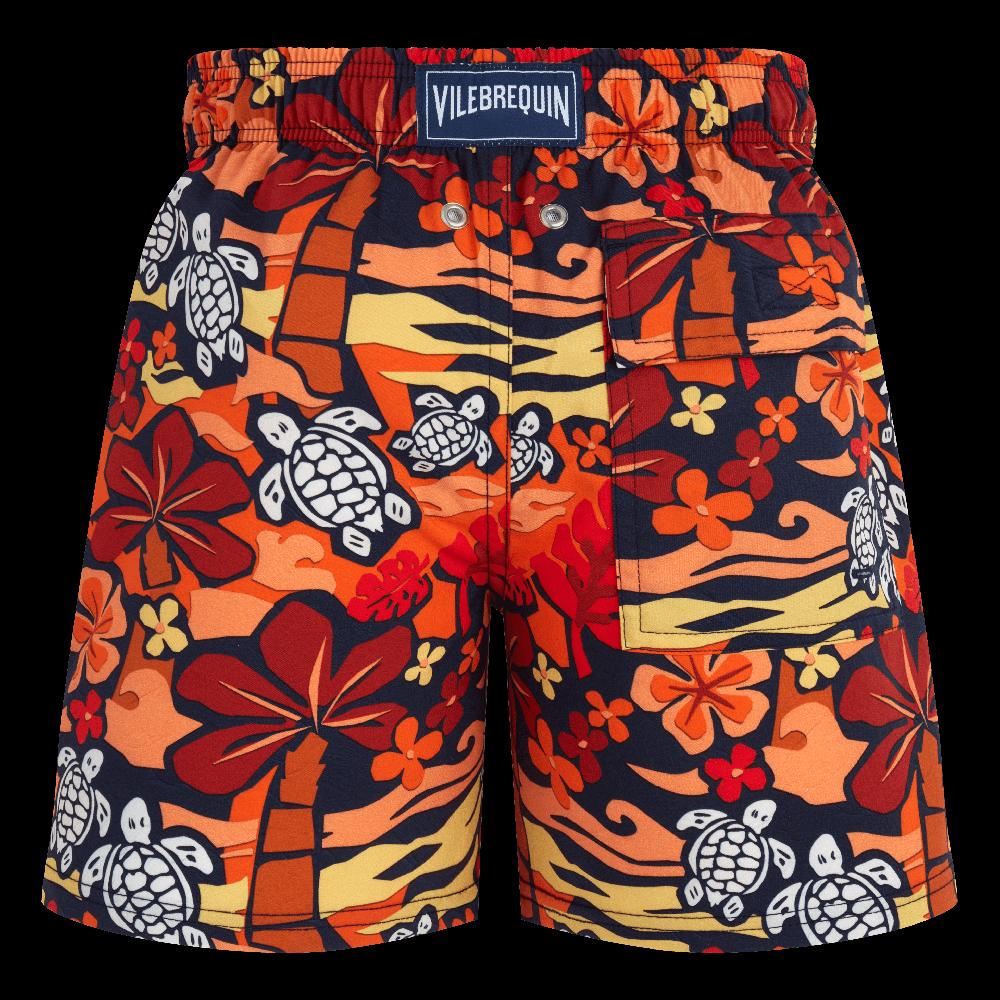 Vilebrequin Maillot De Bain Garçon Stretch Monoi Turtles