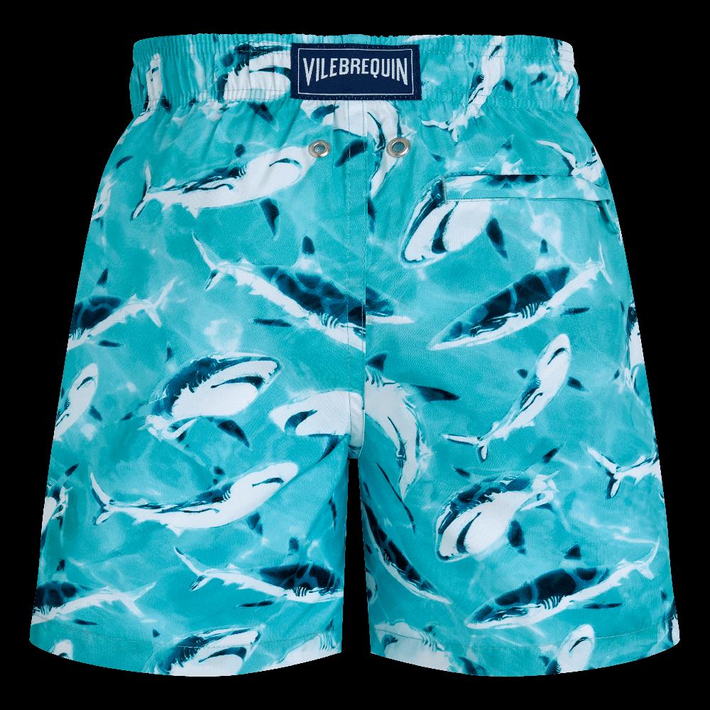 Vilebrequin Maillot De Bain Garçon Ultra-léger Et Pliable Requins