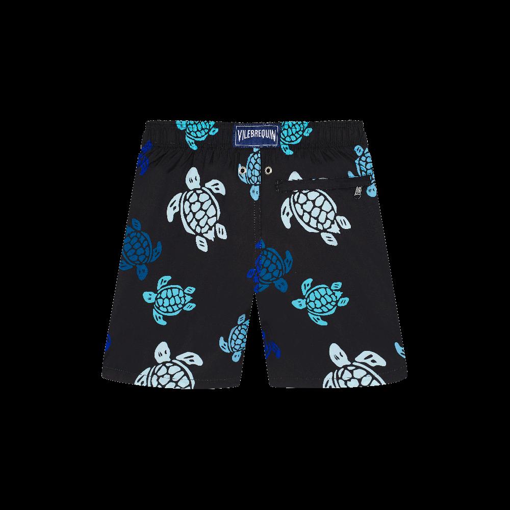 Vilebrequin Maillot De Bain Garçon Ultra-léger Et Pliable Tortues Multicolores