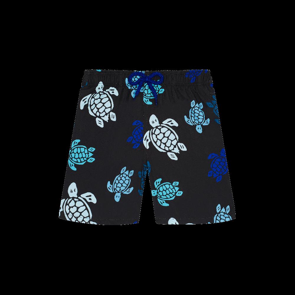 vilebrequin Maillot de bain garçon ultra-léger et pliable Tortues Multicolores