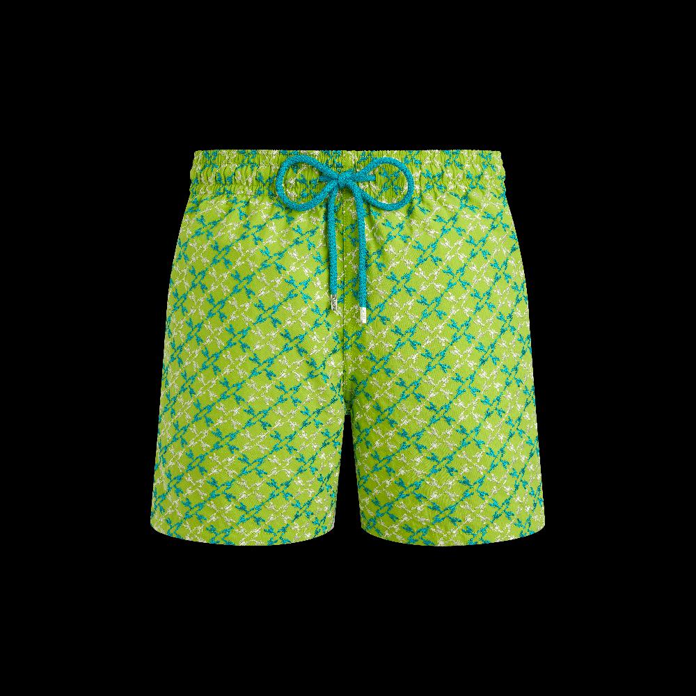 Vilebrequin Maillot De Bain Homme Brodé Homard Pixel - Edition Limitée