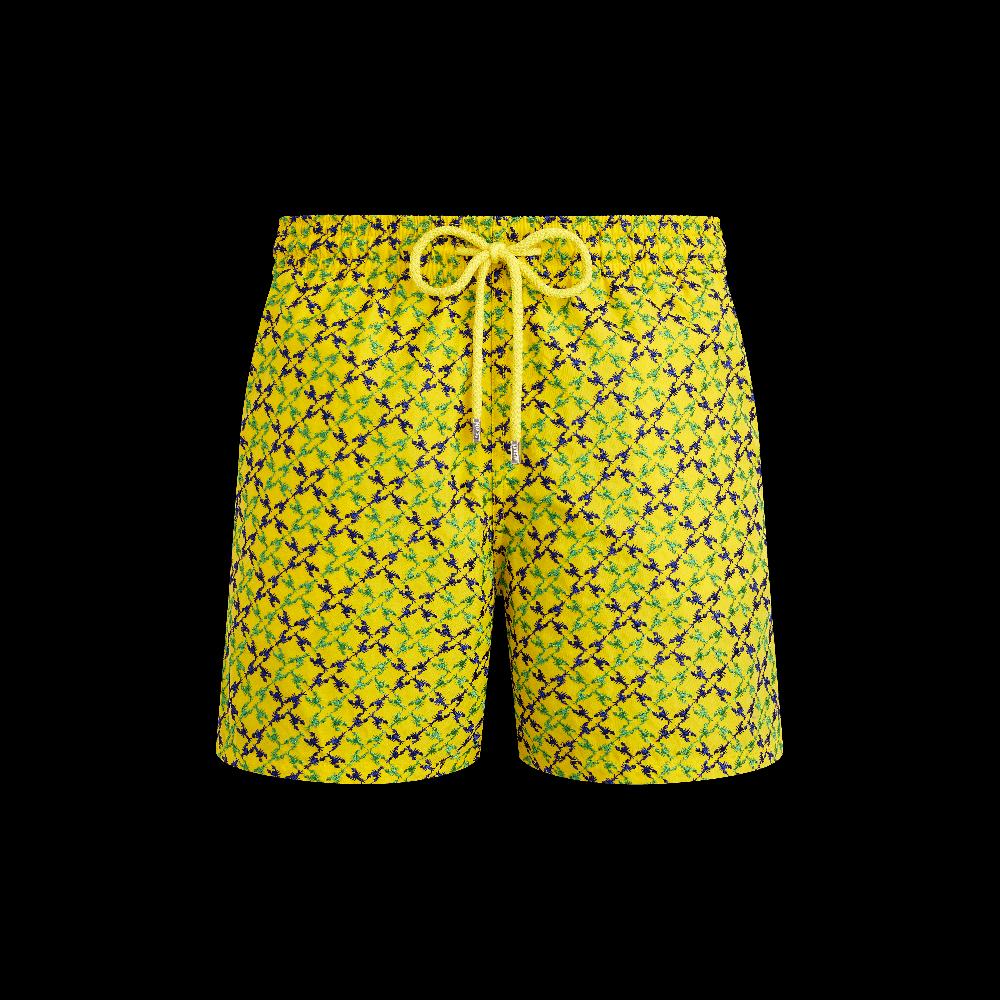Vilebrequin Maillot De Bain Homme Brodé Homard Pixel - Edition Limitée