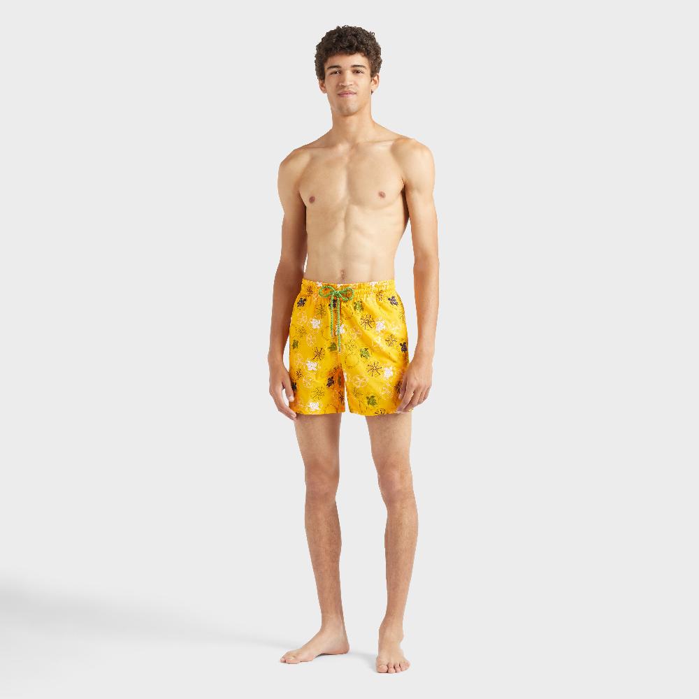 vilebrequin Maillot de bain homme brodé Oursins - Edition Limitée