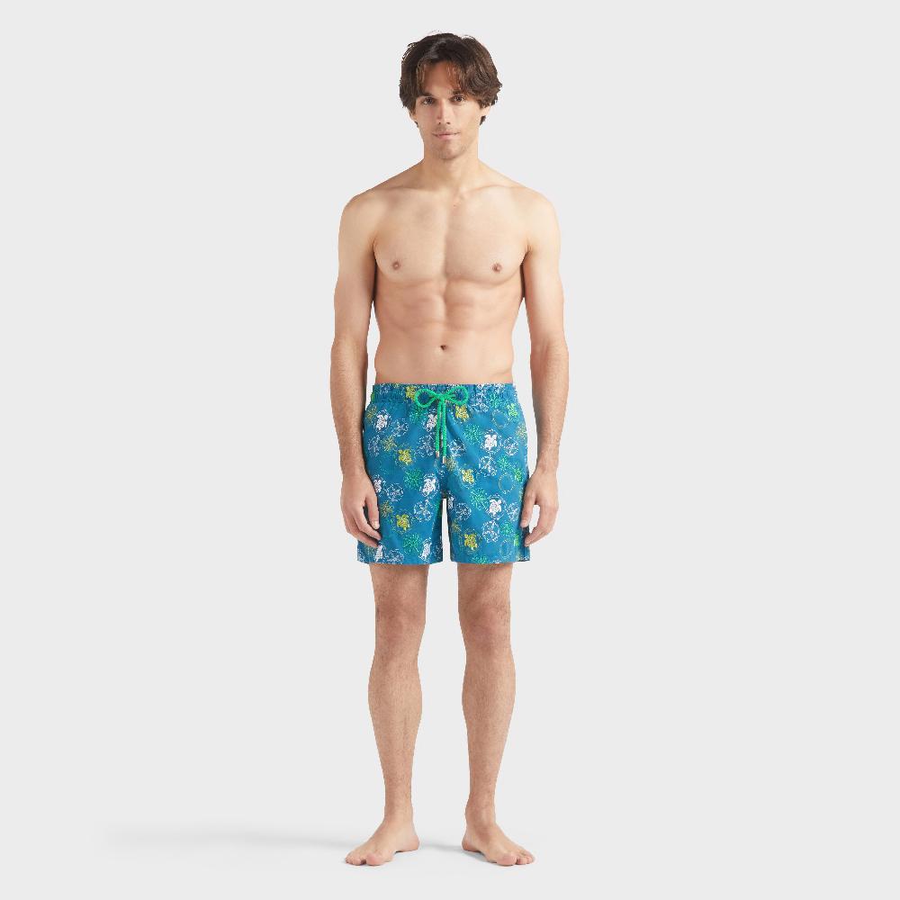 vilebrequin Maillot de bain homme brodé Oursins - Edition Limitée