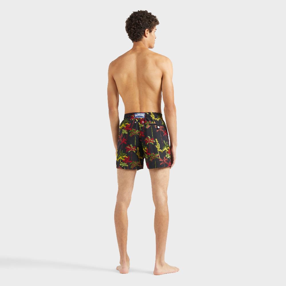 Vilebrequin Maillot De Bain Homme Brodé Palm Offset - Edition Limitée