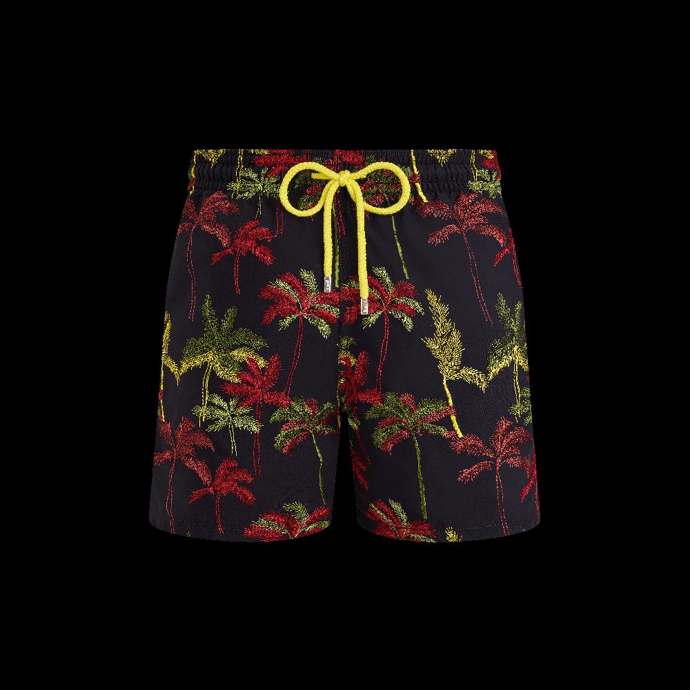 Vilebrequin Maillot De Bain Homme Brodé Palm Offset - Edition Limitée