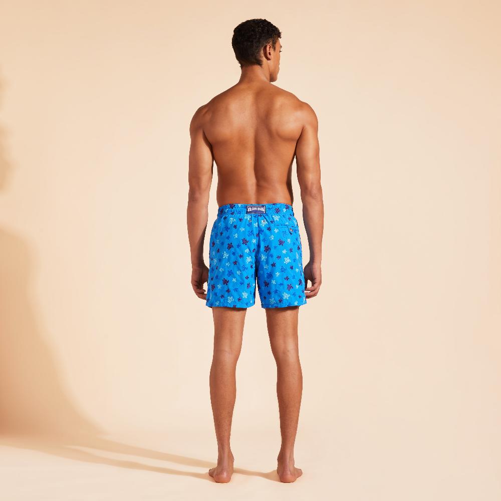 Vilebrequin Maillot De Bain Homme Brodé Ronde Des Tortues - Edition Limitée