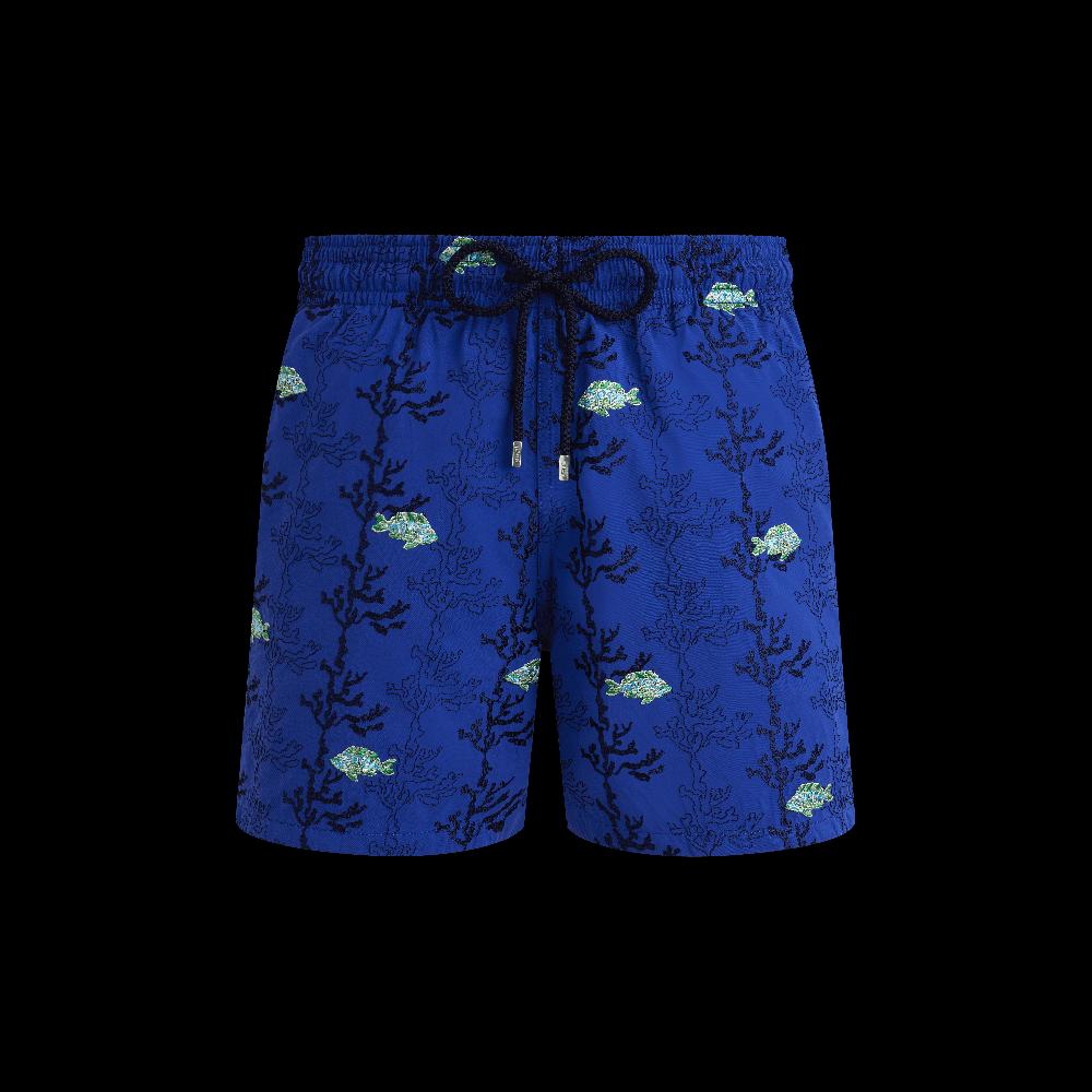 Vilebrequin Maillot De Bain Homme Brodé Seaweed - Edition Limitée
