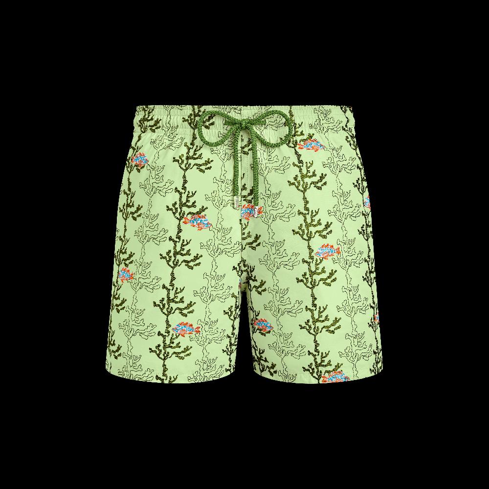 Vilebrequin Maillot De Bain Homme Brodé Seaweed - Edition Limitée