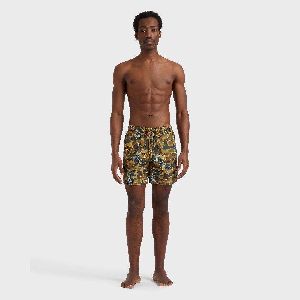 vilebrequin Maillot de bain homme Camo Splash - VBQ x Palm Angels