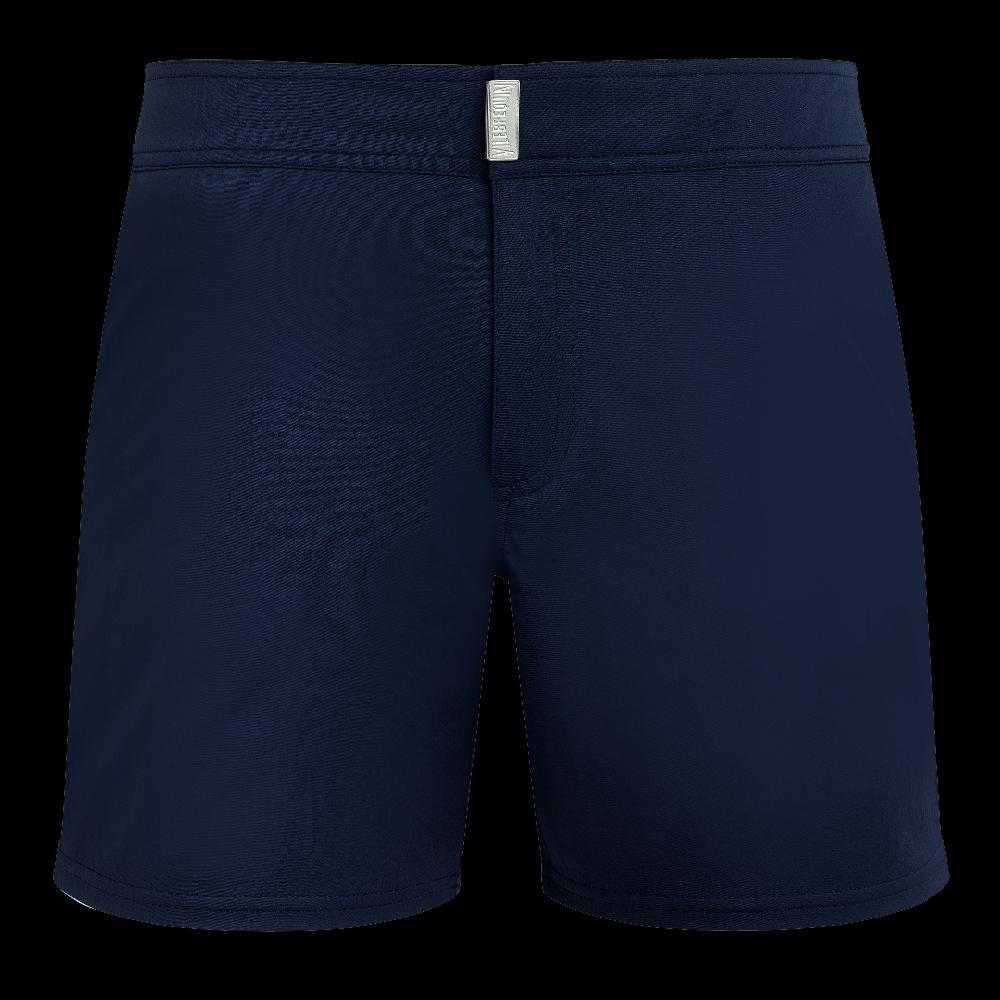 Vilebrequin Maillot De Bain Homme Court Stretch Ceinture Plate Uni