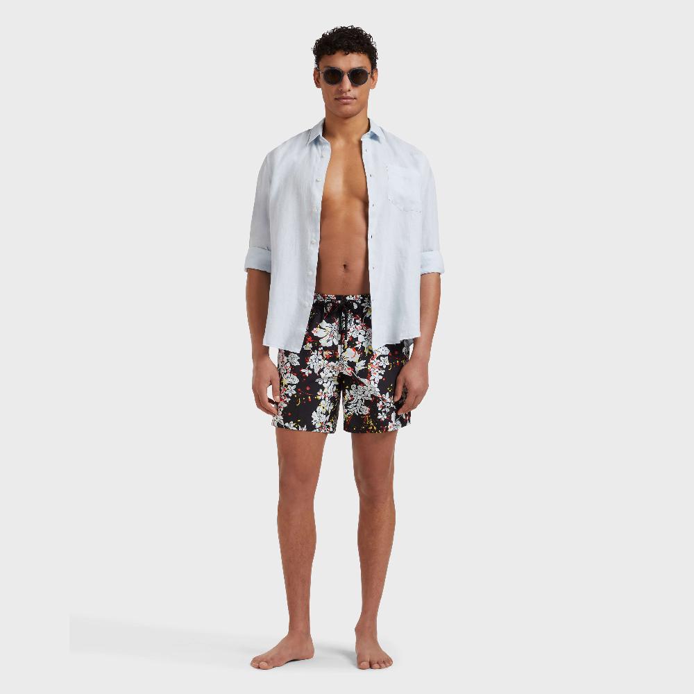 Vilebrequin Maillot De Bain Homme Flower Splash - VBQ X Palm Angels
