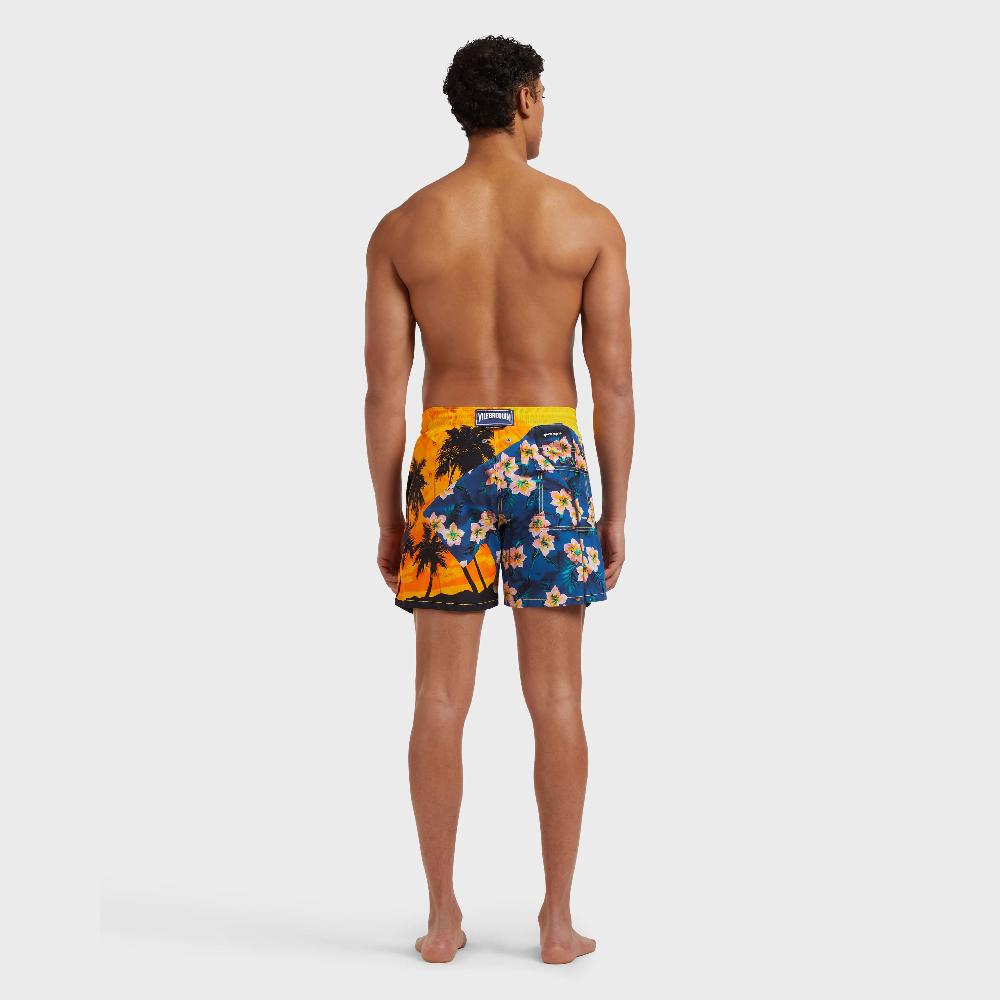 Vilebrequin Maillot De Bain Homme Hawaiian Mix - VBQ X Palm Angels