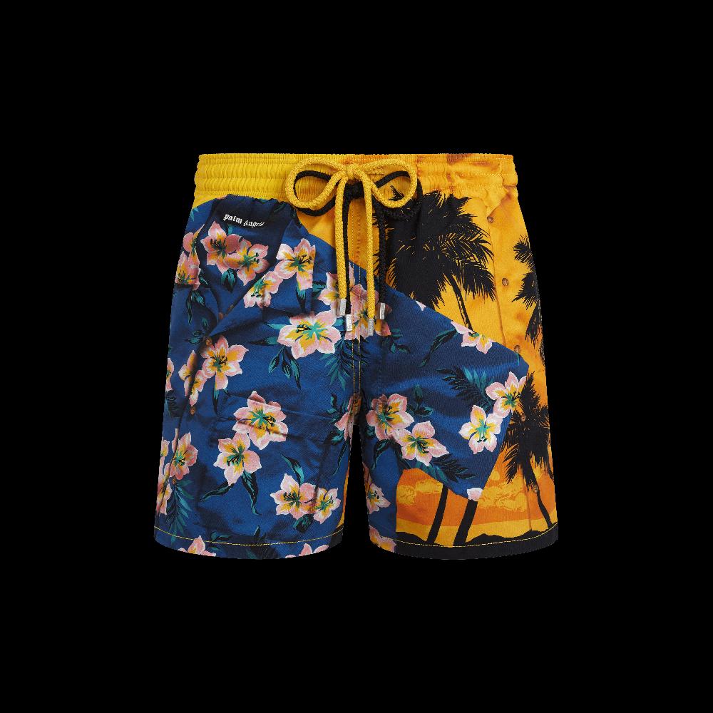Vilebrequin Maillot De Bain Homme Hawaiian Mix - VBQ X Palm Angels