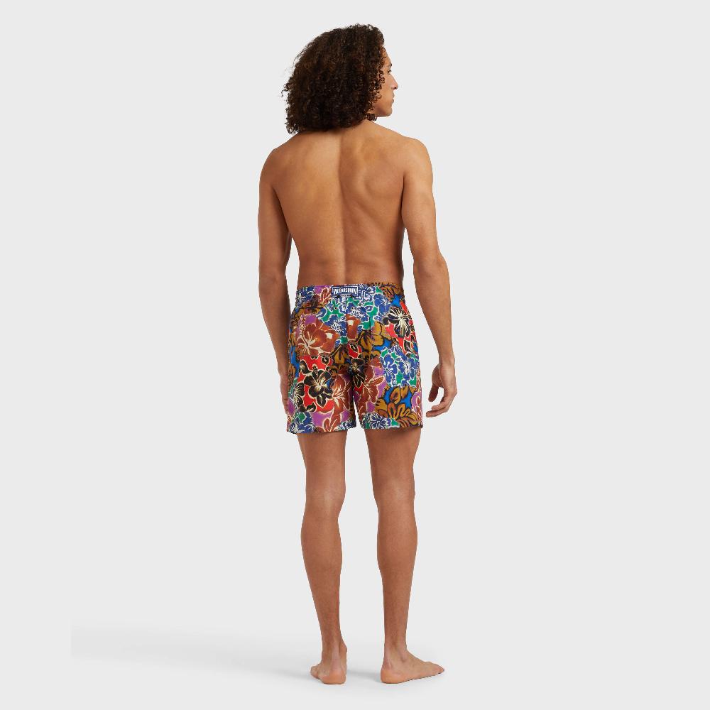 Vilebrequin Maillot De Bain Homme Hawaiian Patchwork - VBQ X Palm Angels