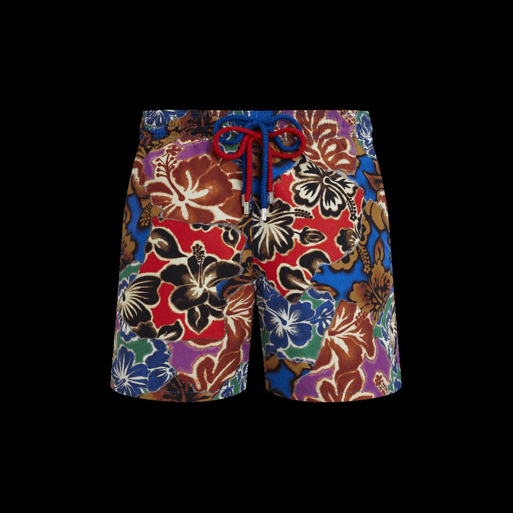 Vilebrequin Maillot De Bain Homme Hawaiian Patchwork - VBQ X Palm Angels