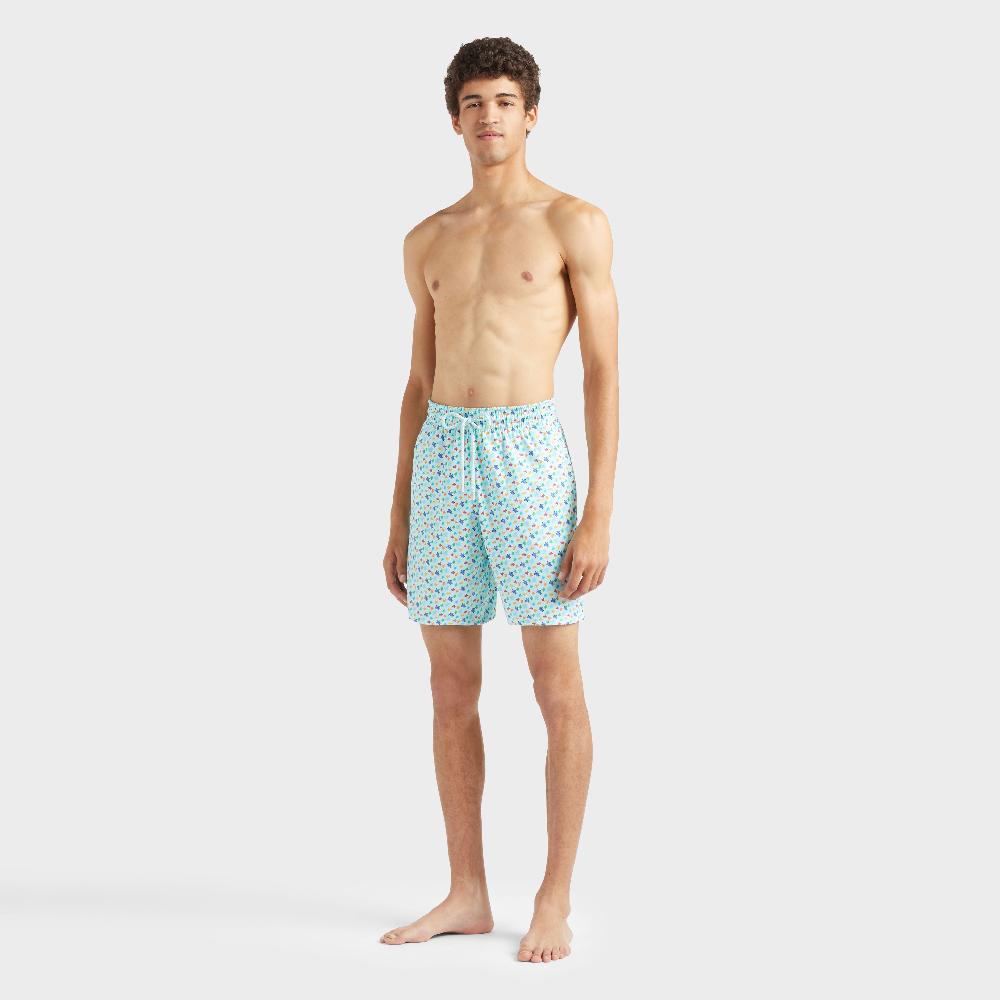 vilebrequin Maillot de bain homme Micro Ronde Des Tortues Rainbow