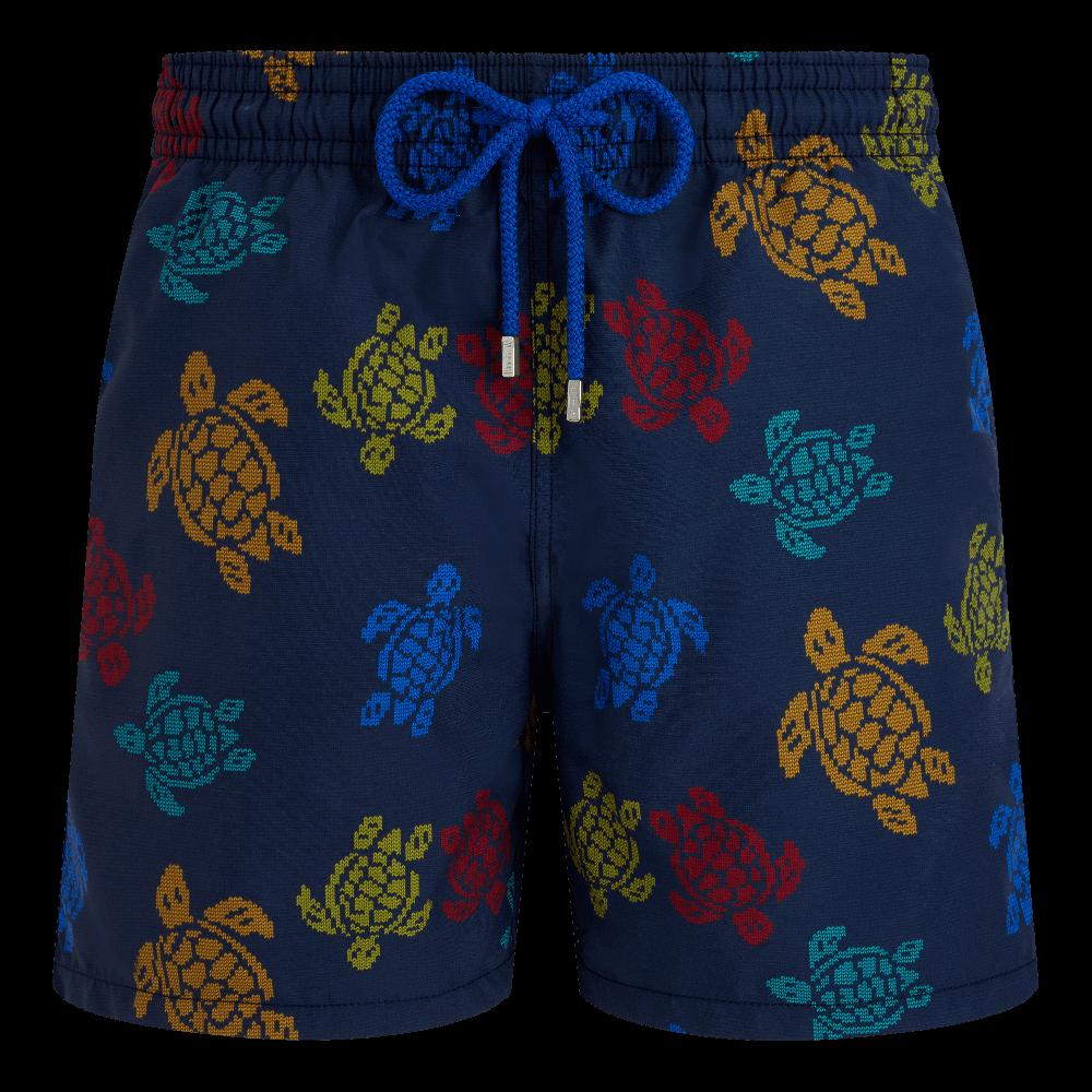 Vilebrequin Maillot De Bain Homme Ronde Des Tortues Tricot - Vilebrequin X Falke