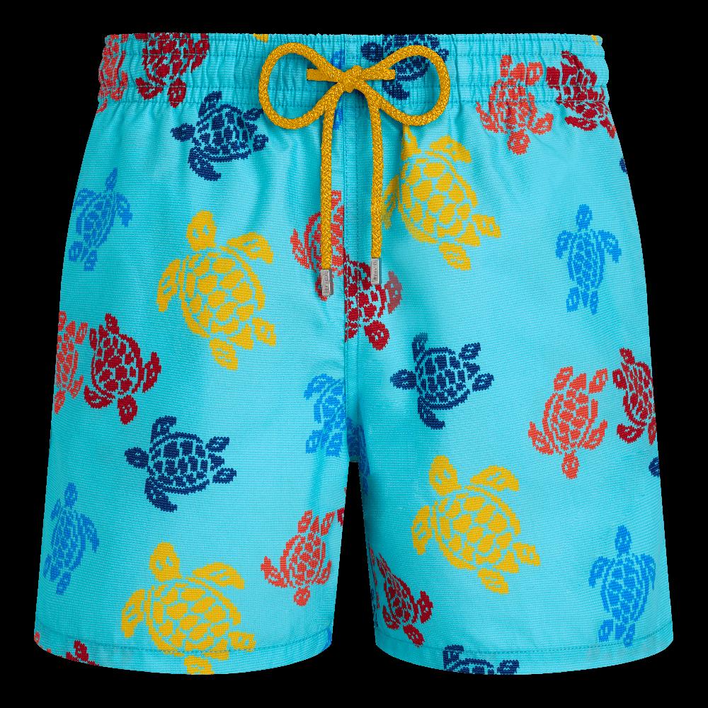 Vilebrequin Maillot De Bain Homme Ronde Des Tortues Tricot - Vilebrequin X Falke