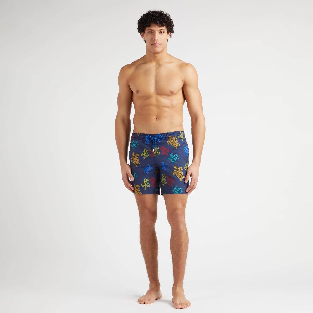 vilebrequin Maillot de bain homme Ronde des Tortues Tricot - Vilebrequin x Falke