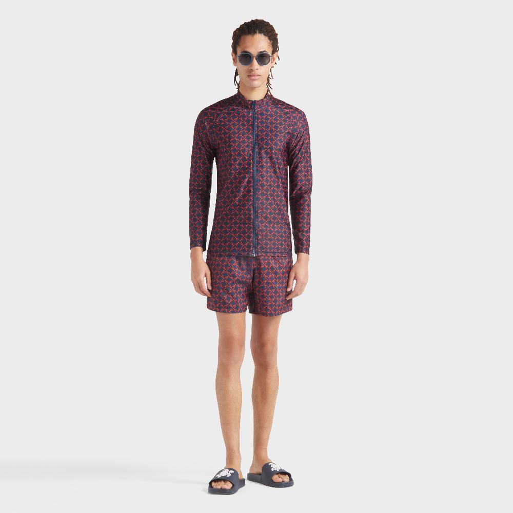 Vilebrequin Maillot De Bain Homme Ultra-léger Et Pliable Homard Pixel