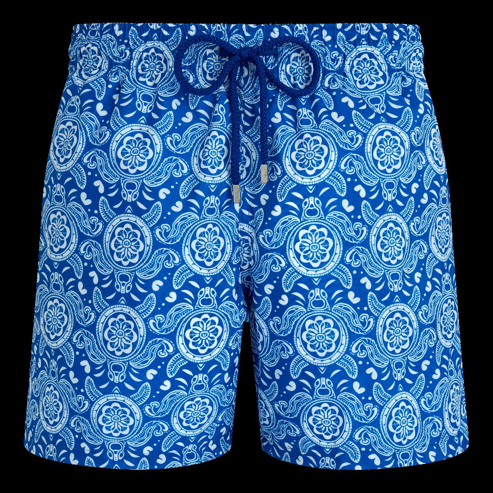 Vilebrequin Maillot De Bain Homme Ultra-léger Et Pliable Tribal Turtles