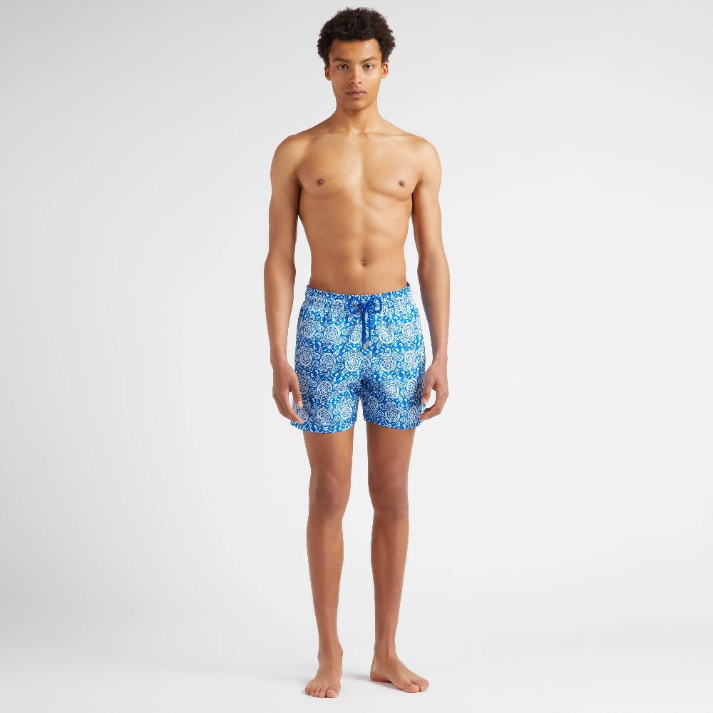 vilebrequin Maillot de bain homme ultra-léger et pliable Tribal Turtles
