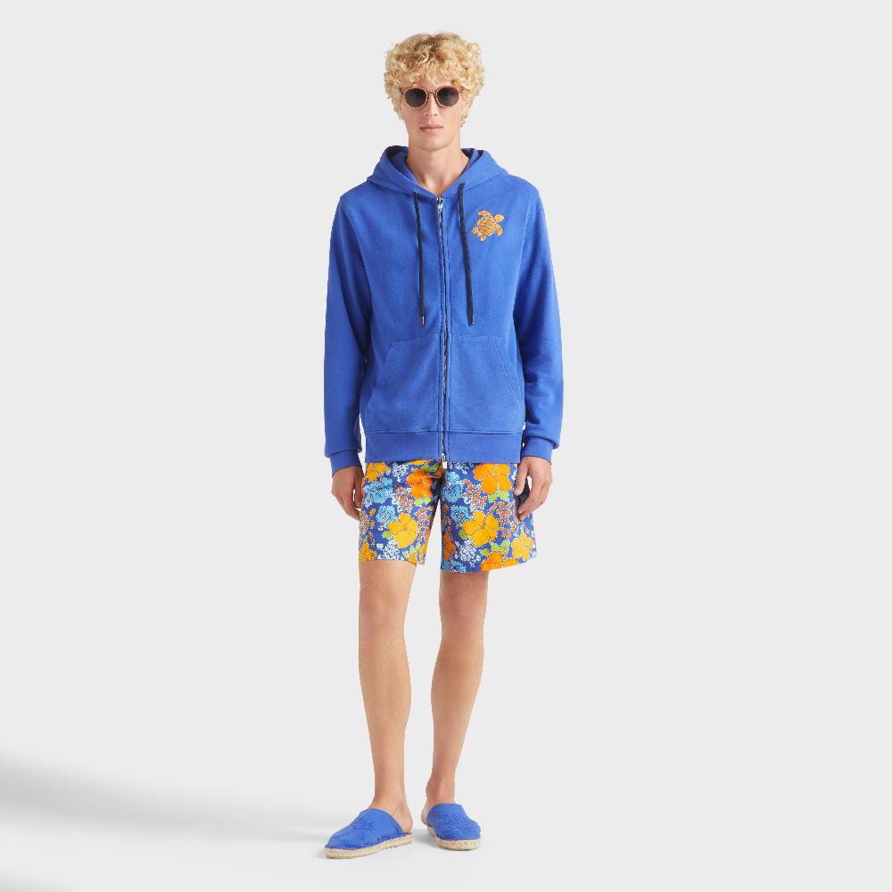 Vilebrequin Maillot De Bain Long Homme Ronde Des Tortues Logo