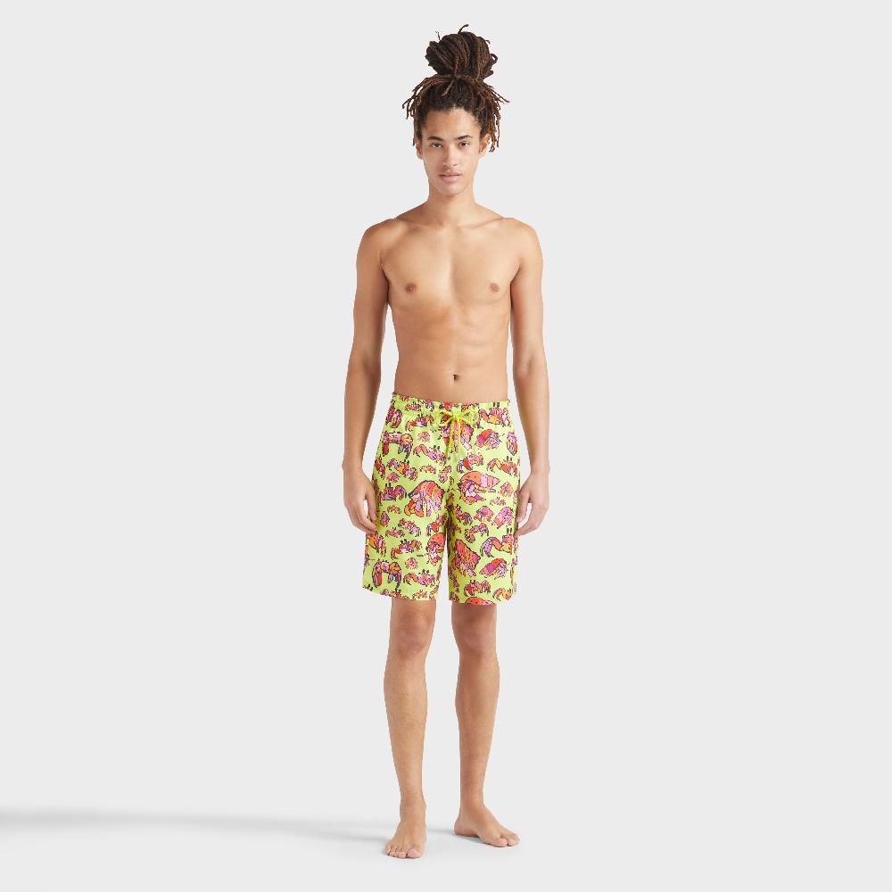 vilebrequin Maillot de bain long homme ultra-léger et pliable Hermit Crabs