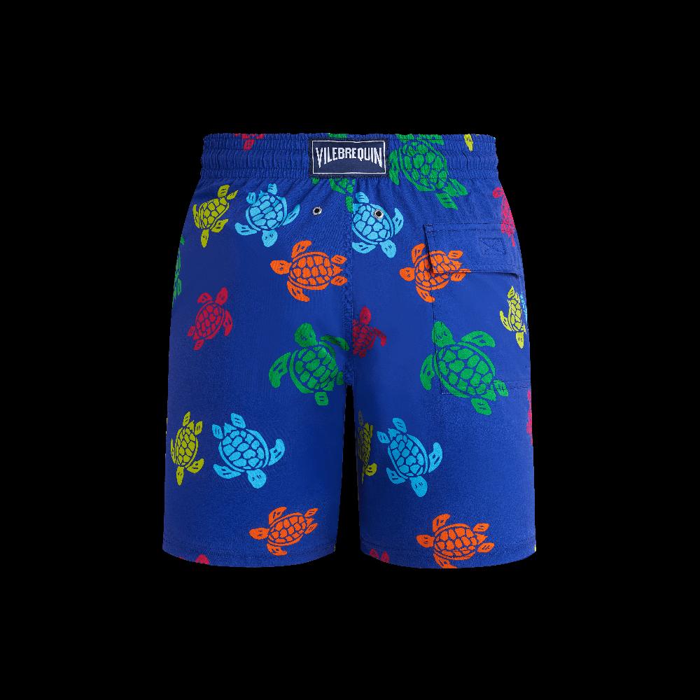 Vilebrequin Maillot De Bain Long Stretch Homme Tortue Multicolores