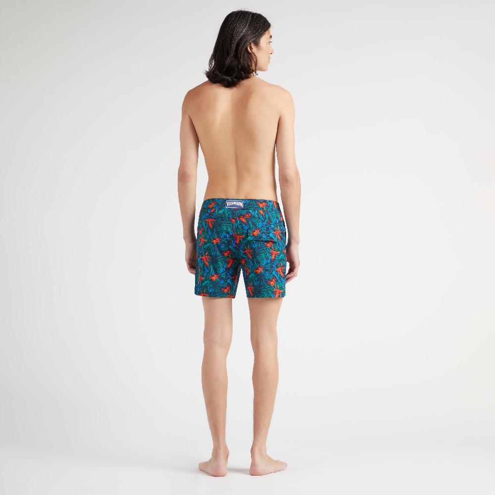 Vilebrequin Maillot De Bain Stretch Ceinture Plate Homme Tropical Flowers