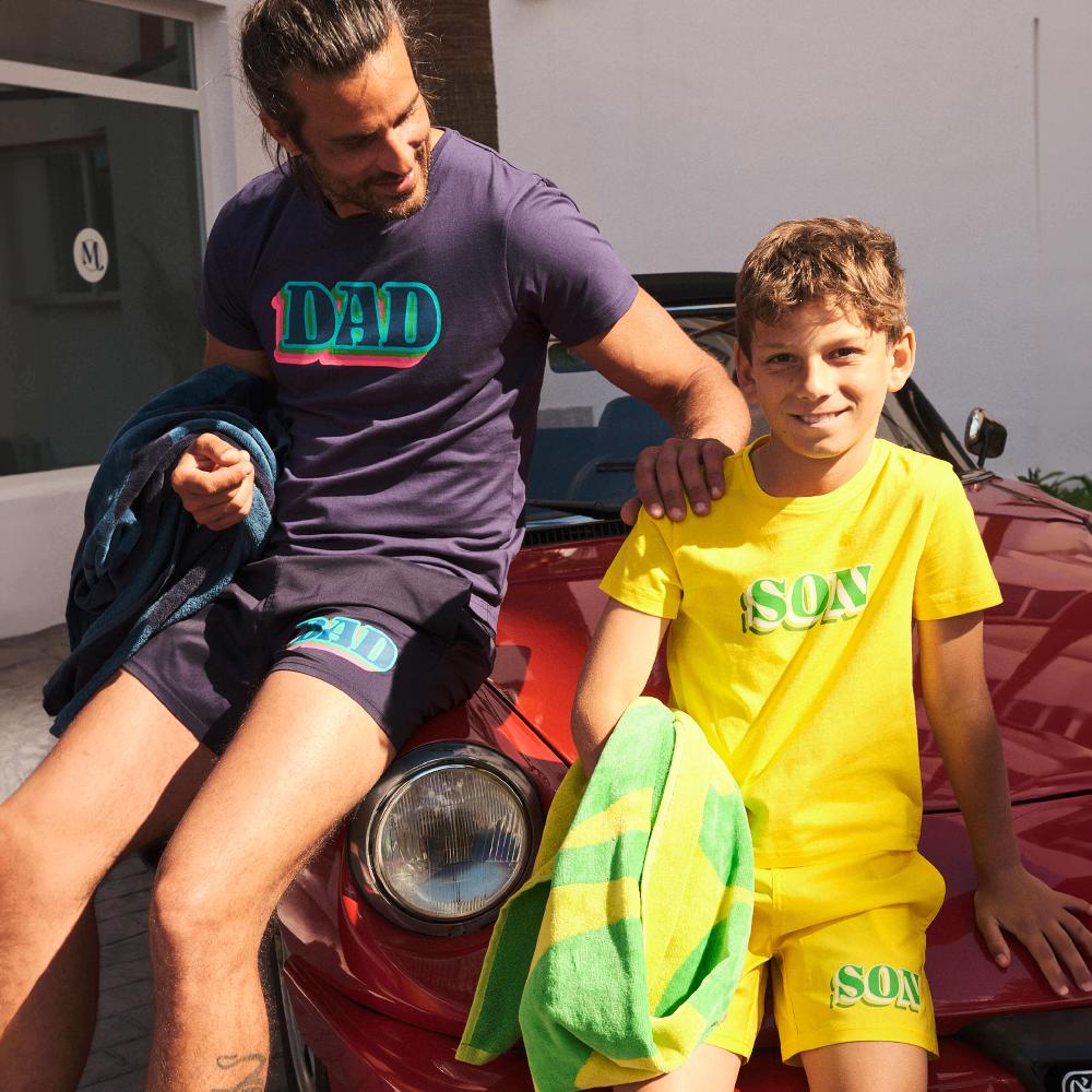 Vilebrequin Maillot De Bain Stretch Garçon Dad And Son