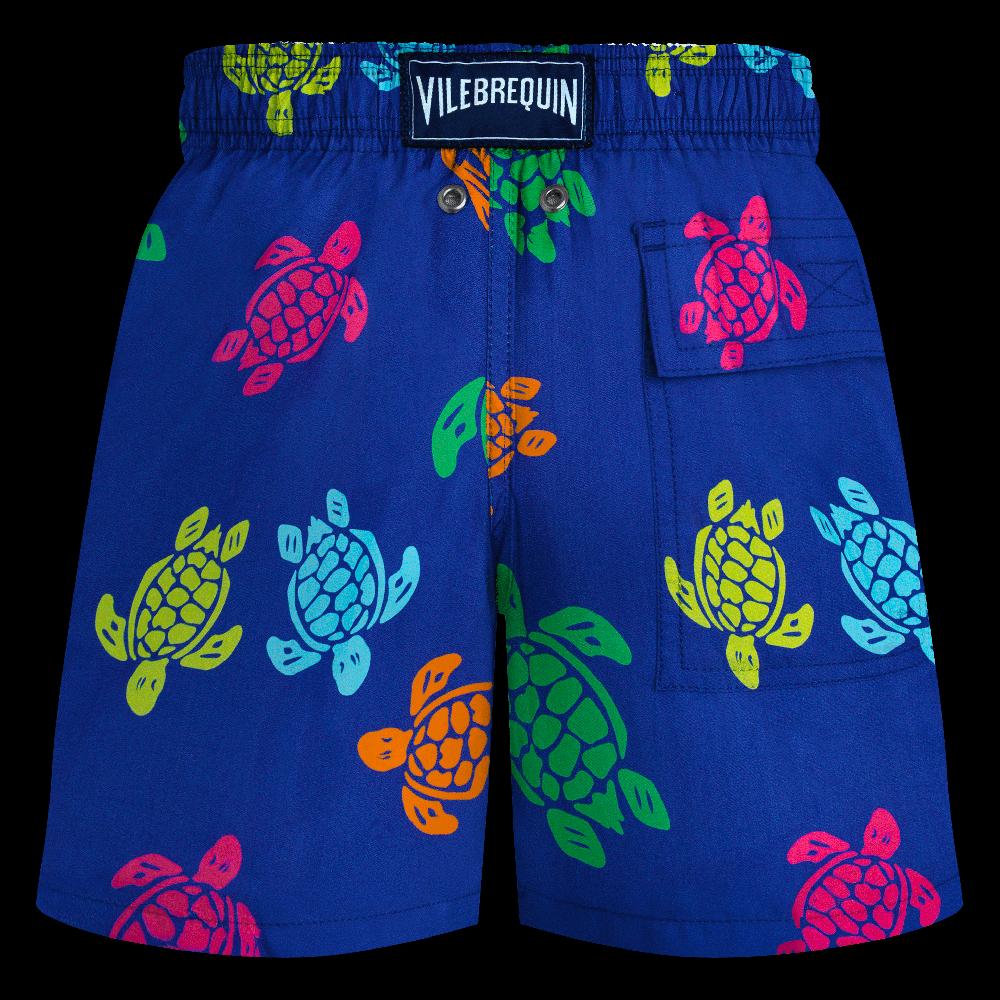 Vilebrequin Maillot De Bain Stretch Garçon Tortue Multicolores