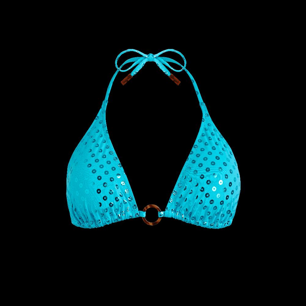 Vilebrequin Maillot De Bain Triangle Femme Sequin En Relief