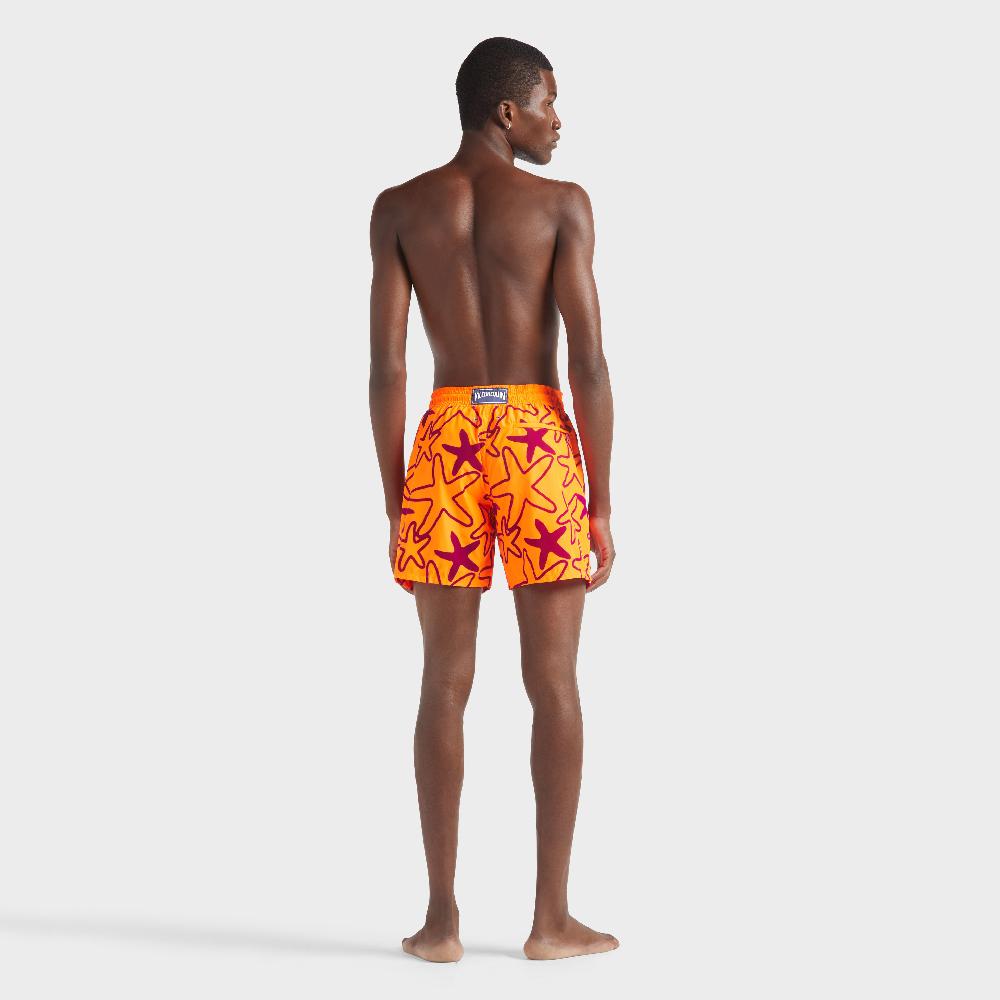 Vilebrequin Maillot De Bain Ultra-léger Et Pliable Homme Imprimé Starlettes Floqué