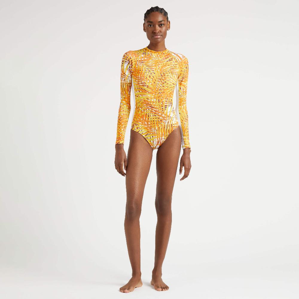 vilebrequin Maillot de bain une-pièce anti-UV femme Palm Leaves