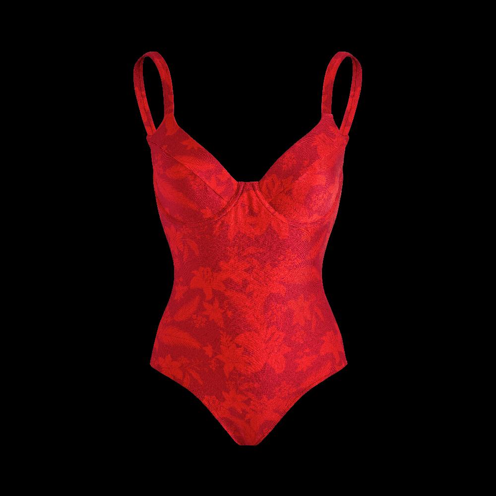 Vilebrequin Maillot De Bain Une Pièce Armatures Femme Flower Power