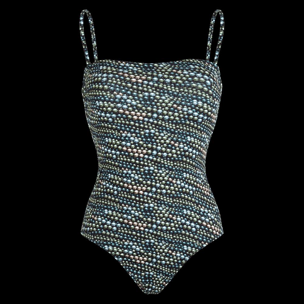 Vilebrequin Maillot De Bain Une Pièce Bustier Femme Pearl