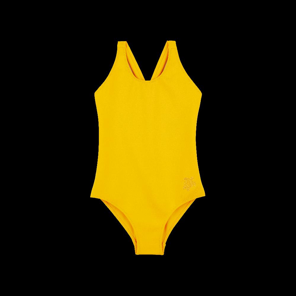 Vilebrequin Maillot De Bain Une Pièce Fille Bretelles Croisées Uni