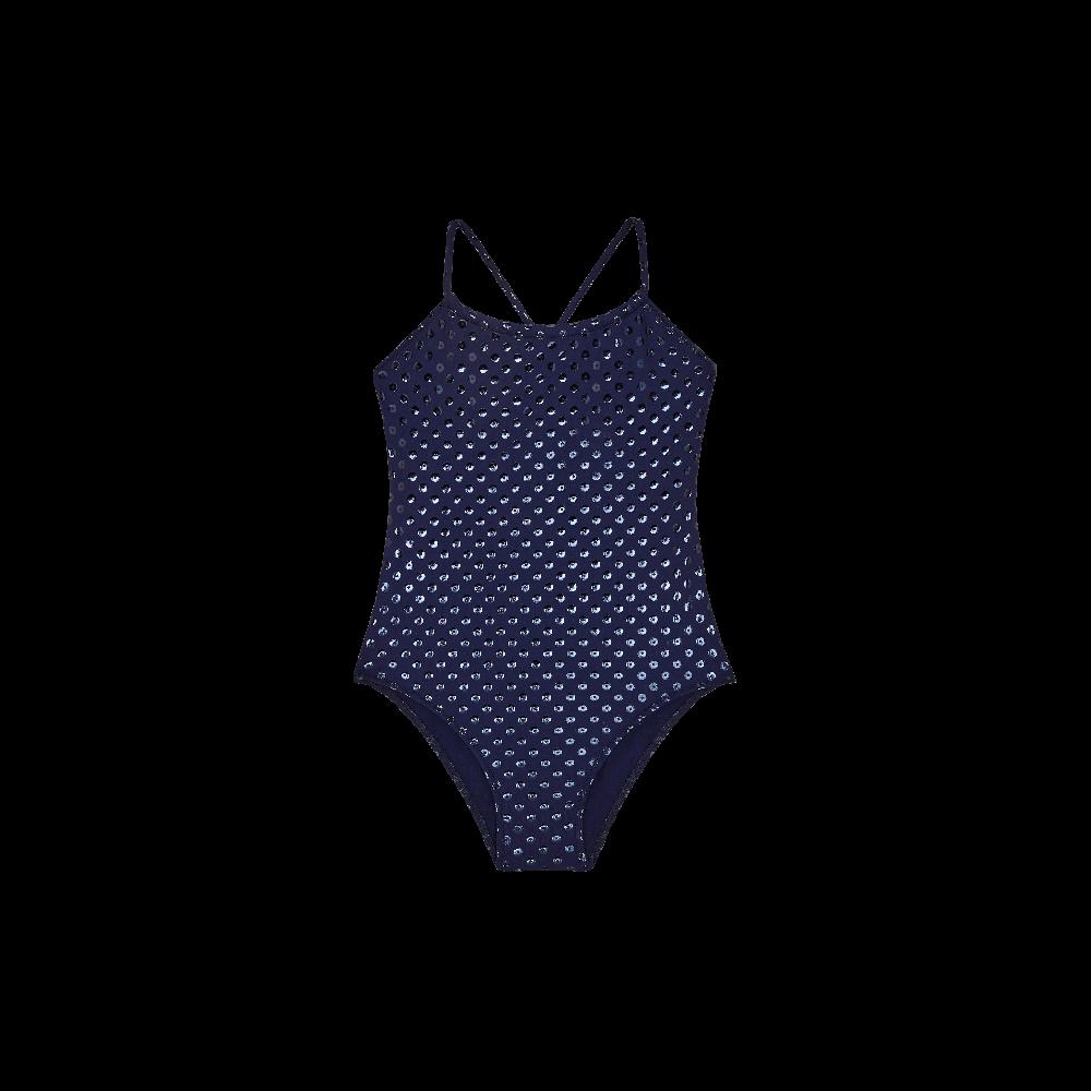 vilebrequin Maillot de bain une pièce fille sequin en relief