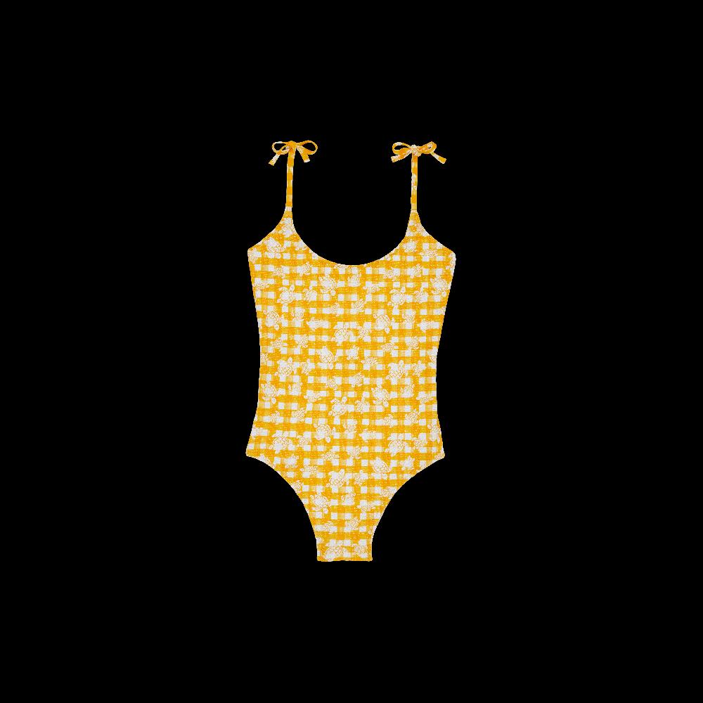 vilebrequin Maillot de bain une pièce fille Turtles Vichy
