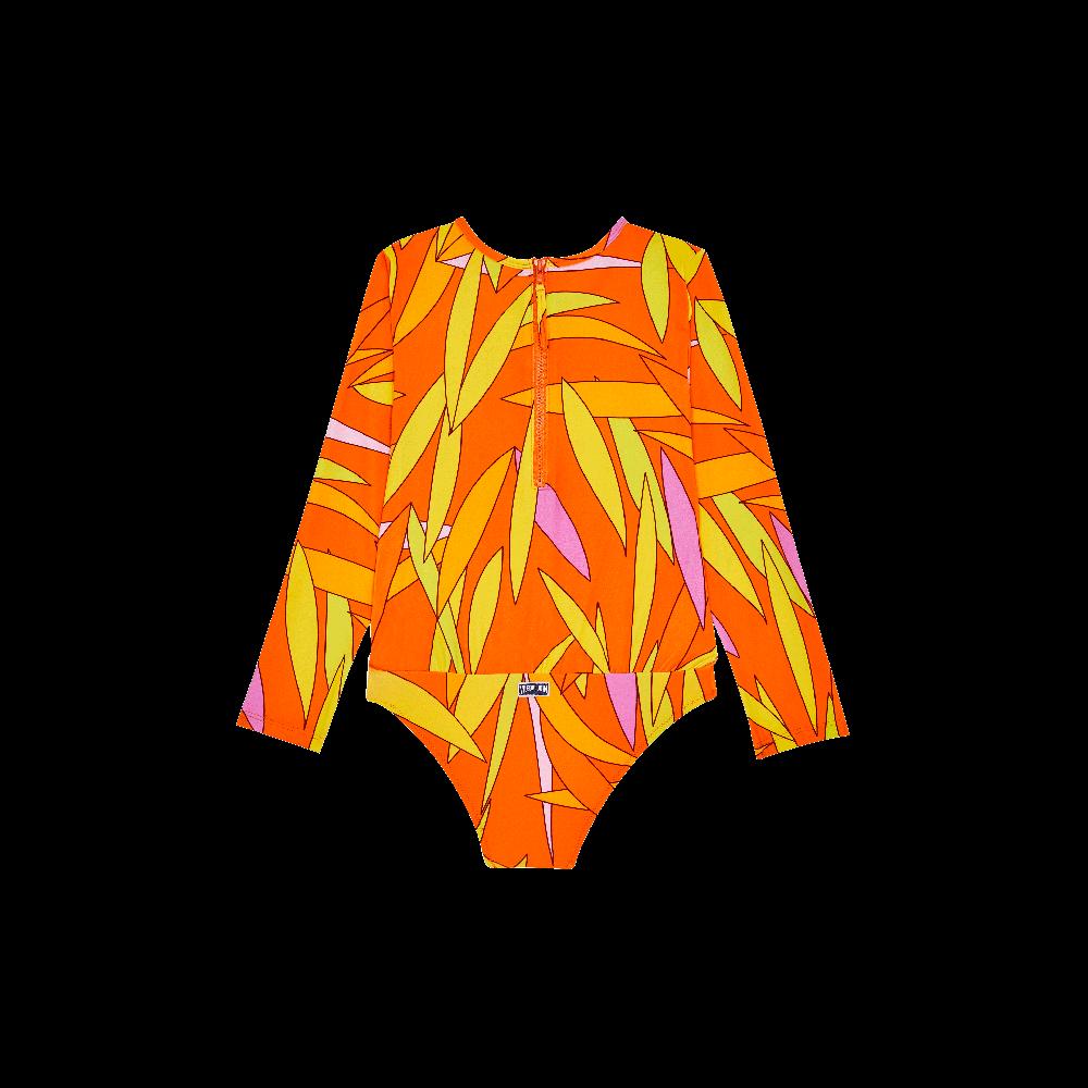 Vilebrequin Maillot De Bain Une Pièce Zippé Anti-UV Fille Madrague