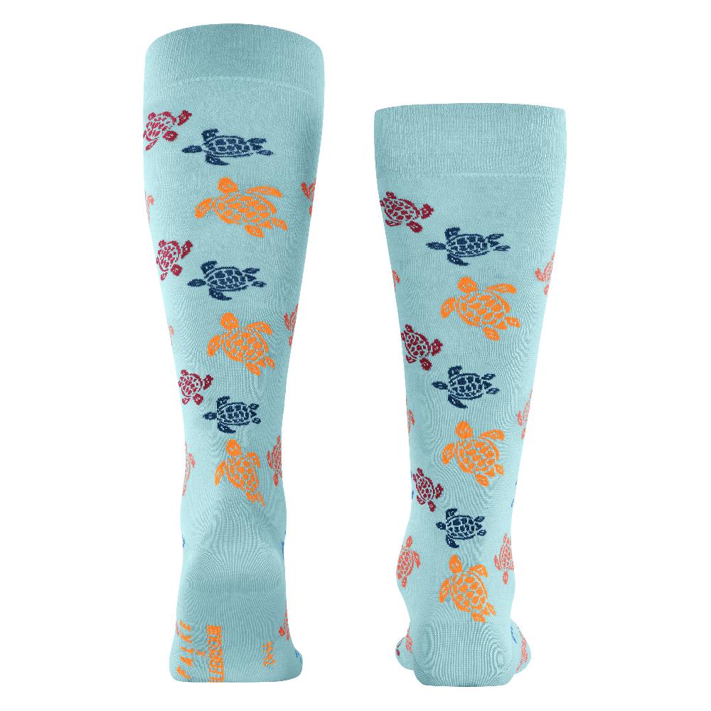 Vilebrequin Mi-bas Homme Rondes Des Tortues Multicolores - Vilebrequin X Falke