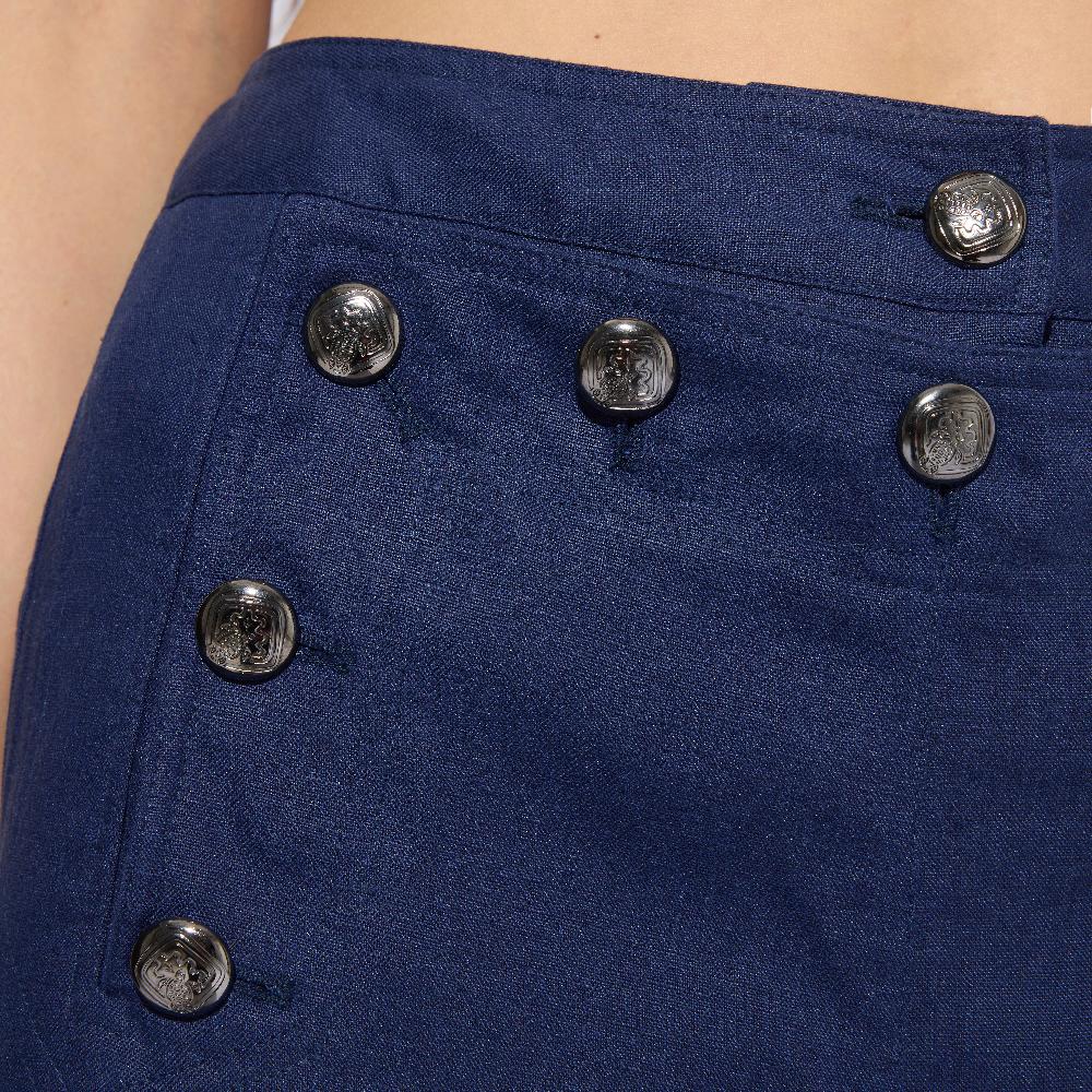 Vilebrequin Pantalon à Pont En Lin Femme - Vilebrequin X Ines De La Fressange