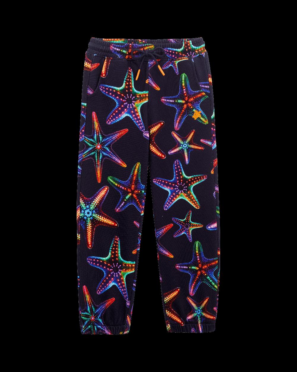 Vilebrequin Pantalon De Jogging En Coton Organique Garçon Disco Stars