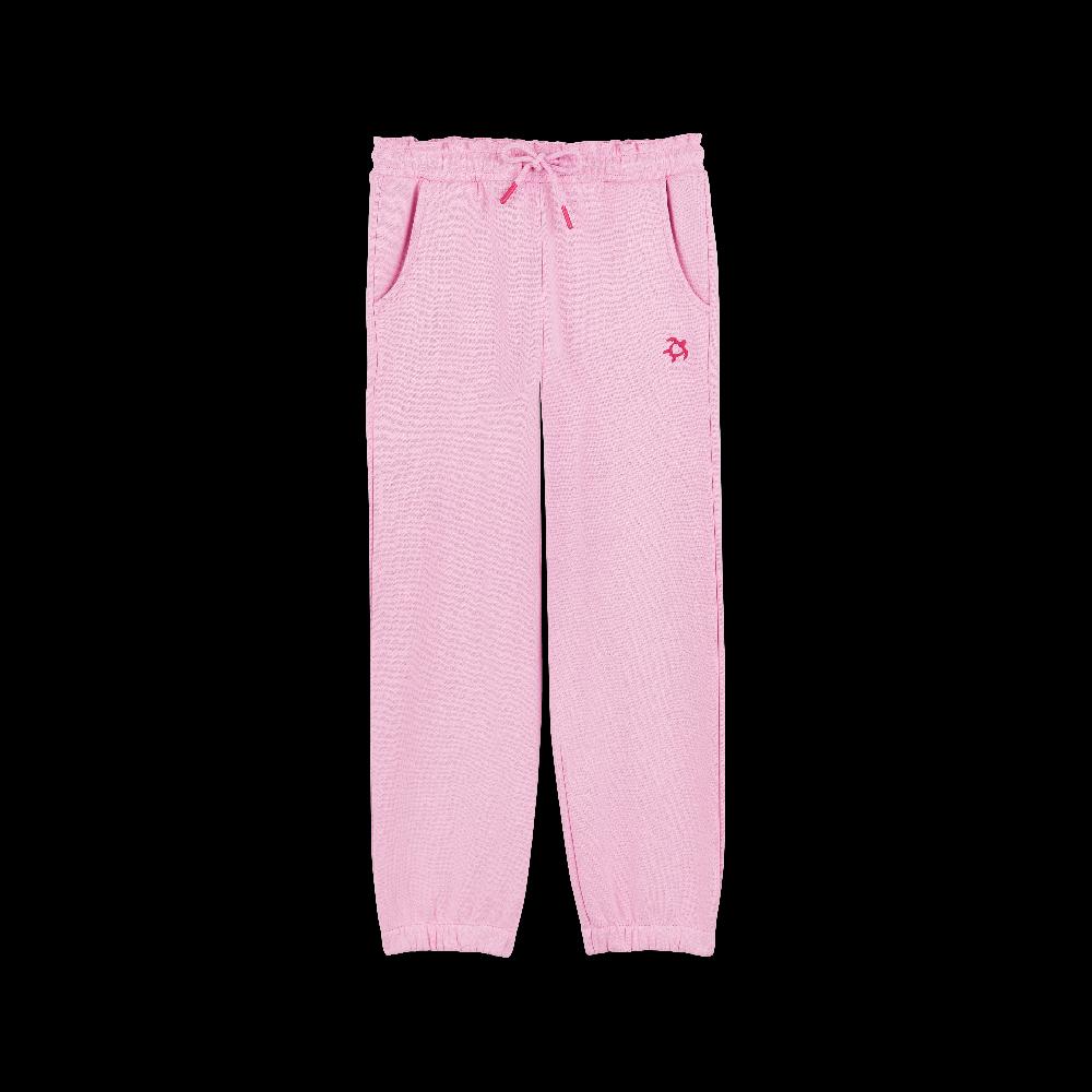 vilebrequin Pantalon jogging en coton organique fille Turtle Heart Tahiti