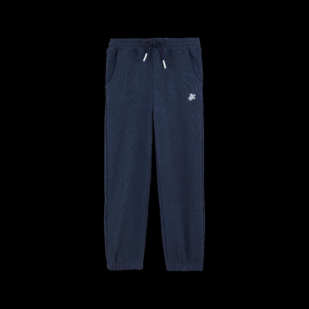 vilebrequin Pantalon jogging en coton organique garçon uni