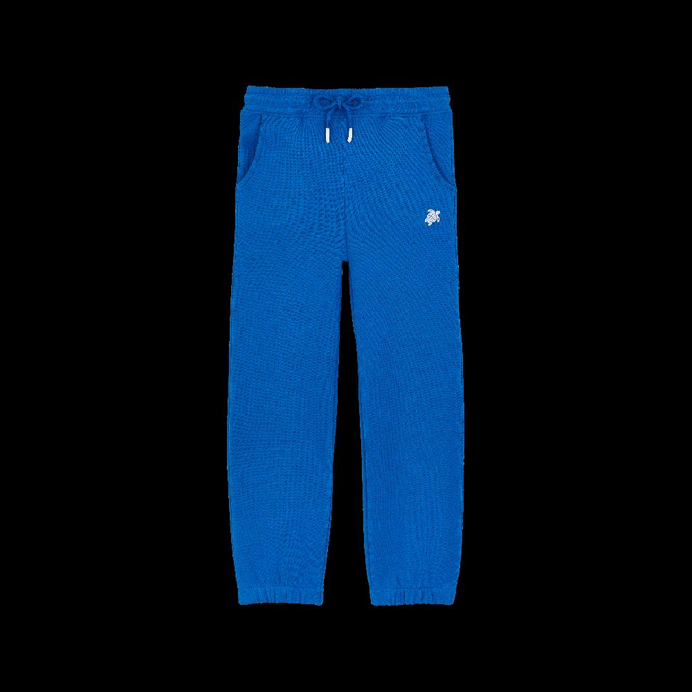 vilebrequin Pantalon jogging en coton organique garçon uni