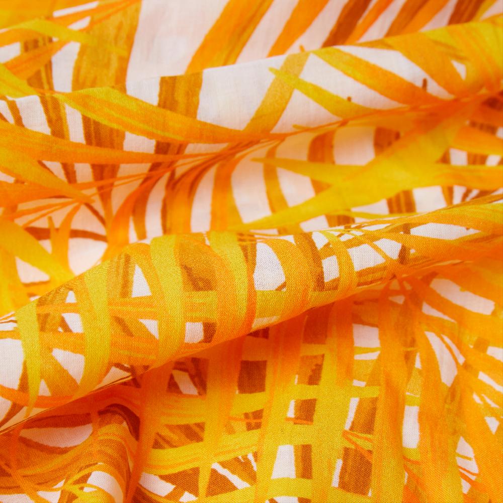 Vilebrequin Paréo En Voile De Coton Femme Palm Leaves