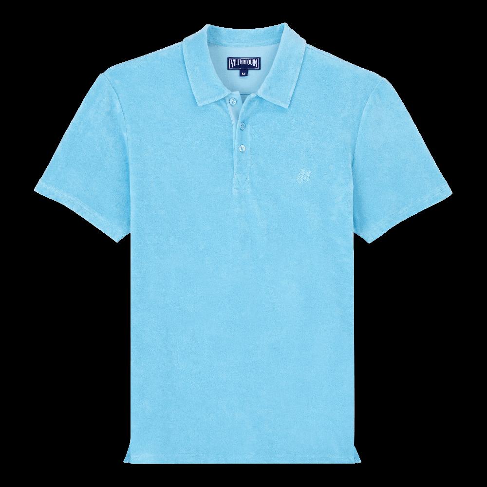 Vilebrequin Polo En Coton éponge Organique Homme Uni